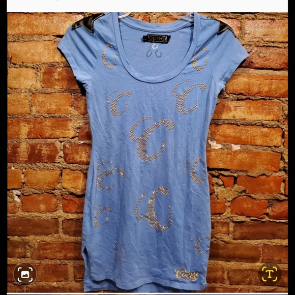 COOGI Tops - Coogie Blue Shirt